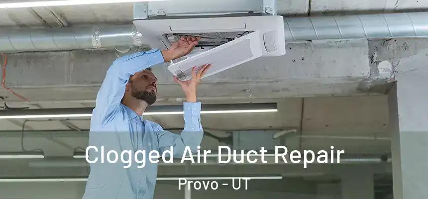 Clogged Air Duct Repair Provo - UT